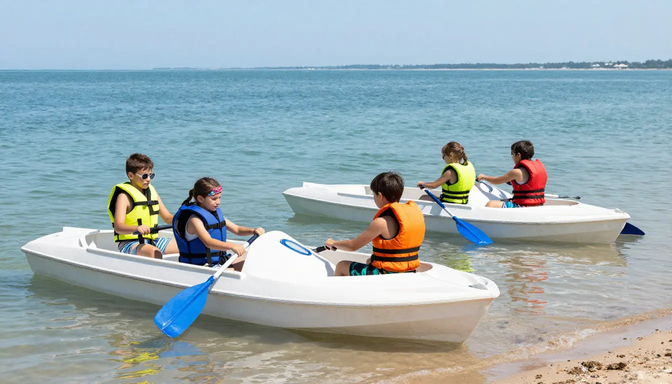 Activité nautique pour enfants dans le Morbihan